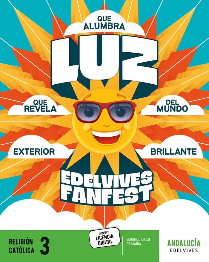 Proyecto: FanFest. Religión católica 3 [Andalucía] | Varios autores | 9788414043424 (Edelvives)