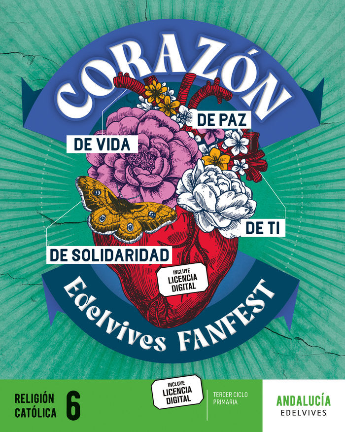 Proyecto: FanFest. Religión católica 6 [Andalucía] | Varios autores | 9788414043486 (Edelvives) Imagen principal del producto