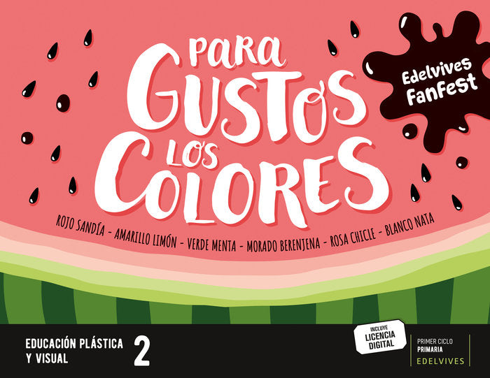 PLASTICA 2º de Primaria 23 FANFEST | AA,VV | 9788414043622 (Edelvives) Imagen principal del producto