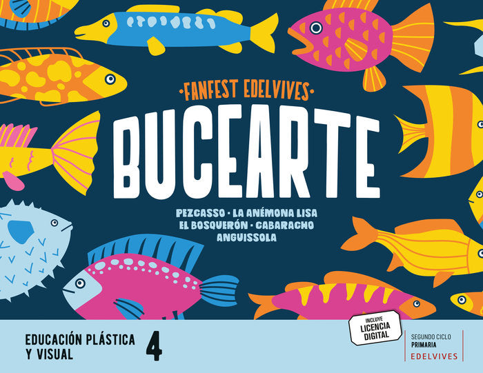 Proyecto: FanFest. Educación Plástica y Visual 4 | Varios autores | 9788414043646 (Edelvives) Imagen principal del producto