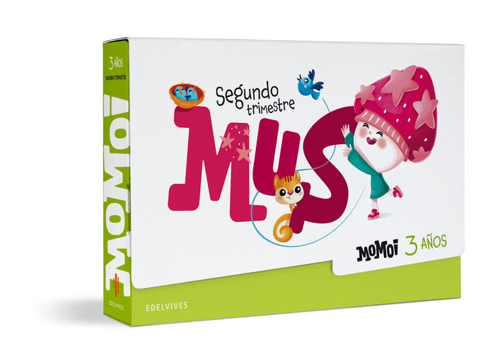 MOMOI 3AÑOS EI 2oTRIMESTRE 24 | Varios Autores | 9788414044322 (Edelvives) Imagen principal del producto