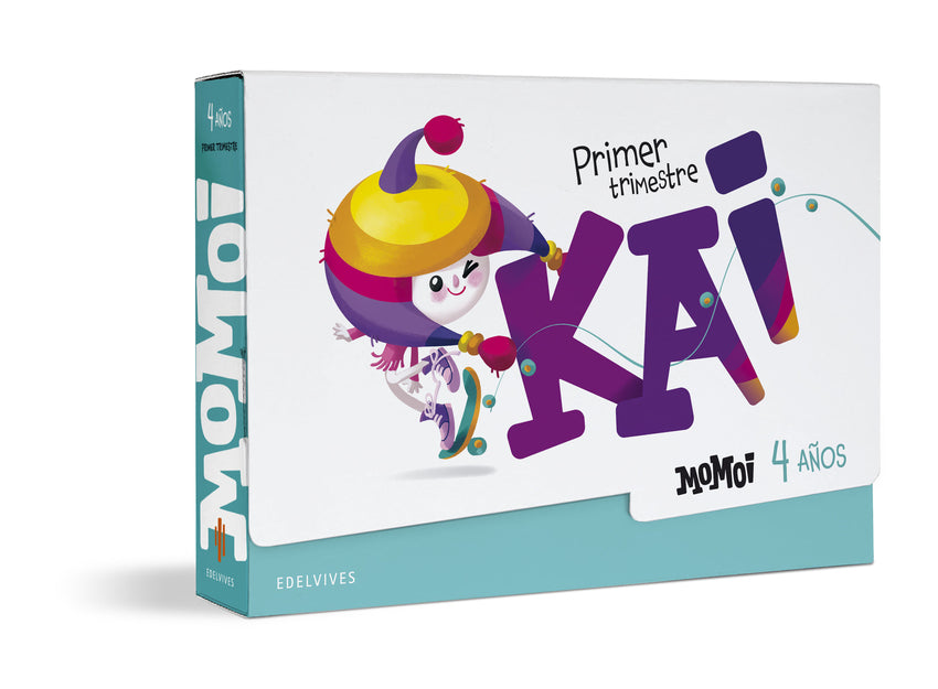 ✅ KAI 4 AÑOS 1º TRIMESTRE (PROYECTO MOMOI) - 9788414044438 Imagen principal del producto