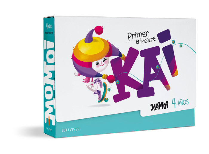 MOMOI 4AÑOS EI 1oTRIMESTRE 24 | AA,VV | 9788414044438 (Edelvives) Imagen principal del producto