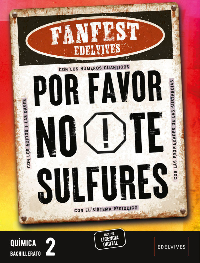 ✅ QUIMICA 2ºBACH 23 FANFEST I AA,VV I EDELVIVES I 9788414044902