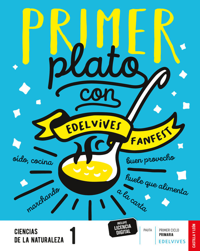 CIENCIAS NATURALEZA 1oEP C,LEON PAUTA 23 FANFEST | AA,VV | 9788414045114 (Edelvives)