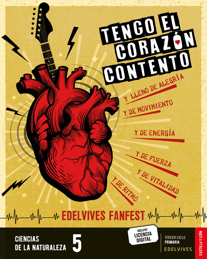 Proyecto: FanFest. Ciencias de la Naturaleza 5 [Castilla y León] | Área de Proyectos Educativos de Primaria Edelvives | 9788414045190 (Edelvives)