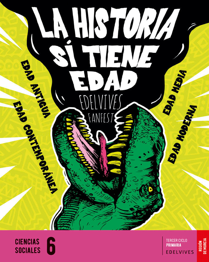 Proyecto: FanFest. Ciencias Sociales 6 [Murcia] | Área de Proyectos Educativos de Primaria Edelvives | 9788414046166 (Edelvives) Imagen principal del producto