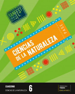 Cuaderno Ciencias Naturaleza 6 | EDELVIVES | 9788414046777