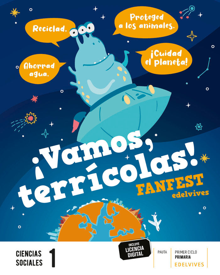 CIENCIAS SOCIALES 1oEP PAUTA 23 FANFEST | AA,VV | 9788414046791 (Edelvives) Imagen principal del producto