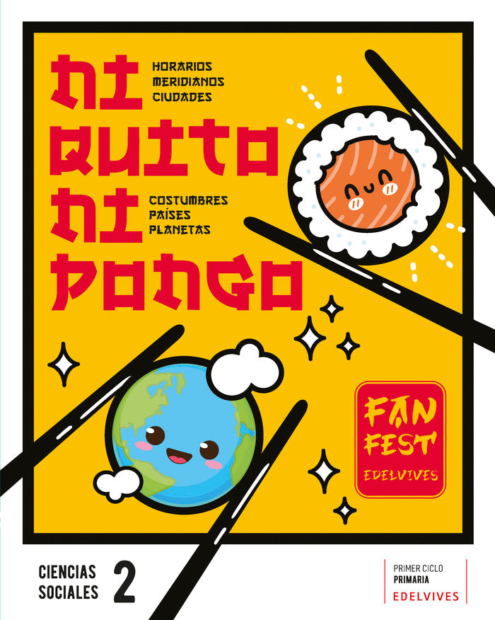 CIENCIAS SOCIALES 2º de Primaria 23 FANFEST | AA,V | 9788414046838 (Edelvives) Imagen principal del producto