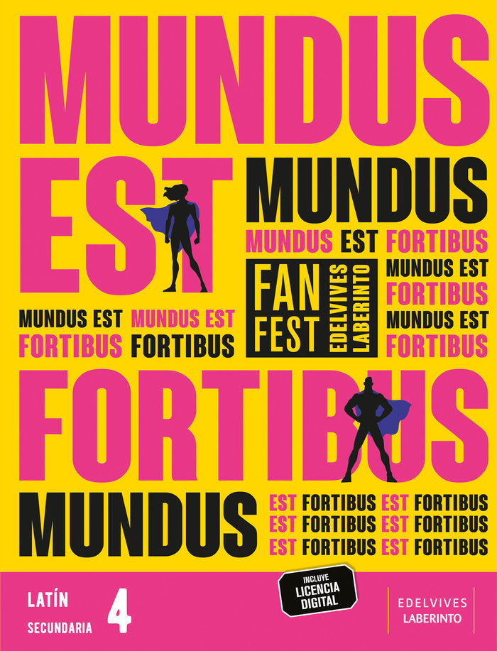 Proyecto: FanFest. Latín 4ºESO | Varios autores | 9788414047309 (EDELVIVES) Imagen principal del producto