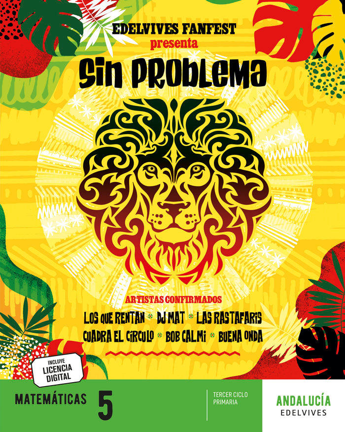 Proyecto: FanFest - Matemáticas 5 [Andalucía] | Área de Proyectos Educativos de Primaria Edelvives | 9788414048580 (Edelvives) Imagen principal del producto