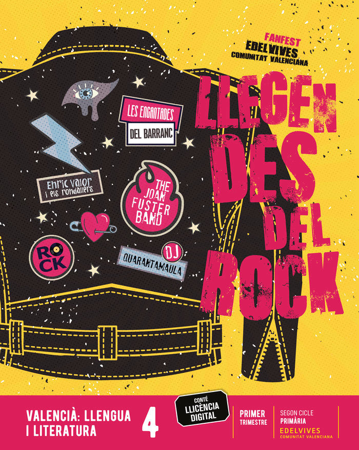 Projecte: FanFest. Valencià : Llengua i Literatura 4. Trimestres | Varios autores | 9788414049013 (Edelvives) Imagen principal del producto