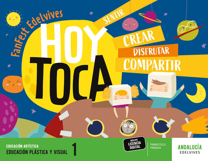 PLASTICA 1oEP ANDALUCIA 23 FANFEST | AA,VV | 9788414052235 (Edelvives) Imagen principal del producto