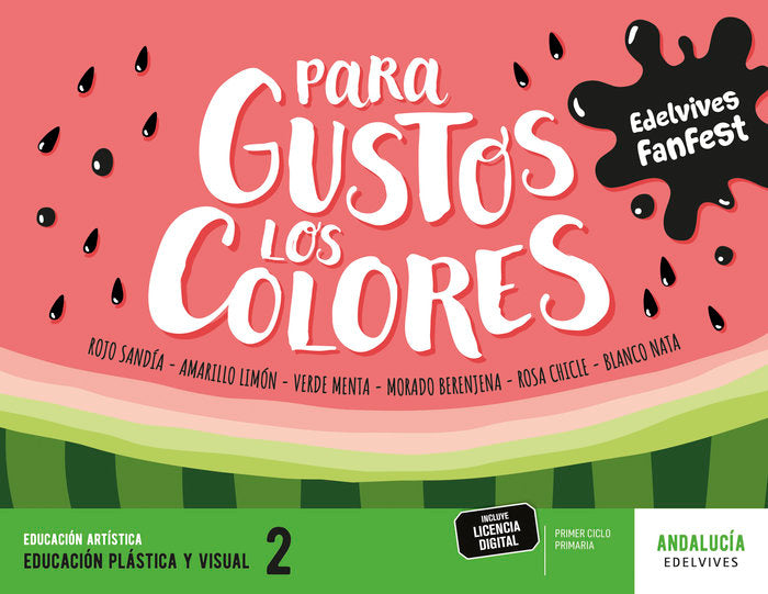 PLASTICA 2º de Primaria ANDALUCIA 23 FANFEST | AA,VV | 9788414052259 (Edelvives) Imagen principal del producto