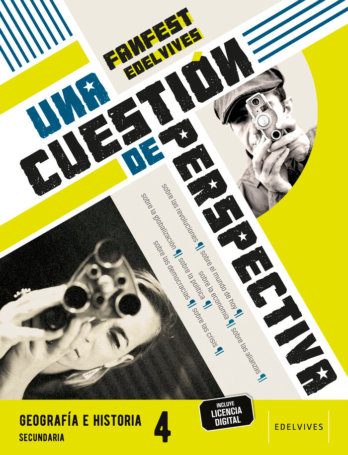 Proyecto: FanFest - Geografía e Historia 4ºESO | Área de Proyectos Educativos de Secundaria Edelvives | 9788414052747 (EDELVIVES)
