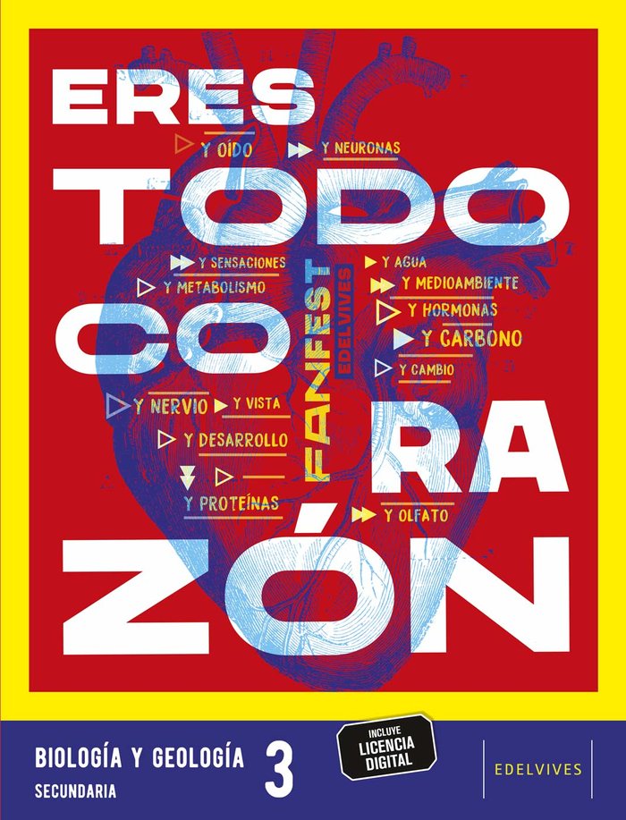Proyecto: FanFest - Biología y Geología 3ºESO [Murcia] | Varios autores | 9788414054826 (EDELVIVES) Imagen principal del producto