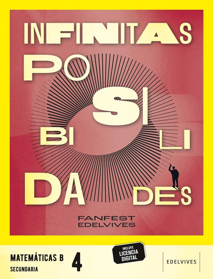 Proyecto: FanFest - Matemáticas 4 [opción B] ESO [Murcia] | Varios autores | 9788414054901 (EDELVIVES) Imagen principal del producto