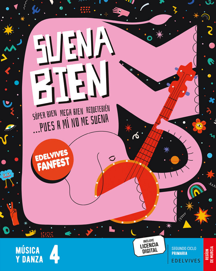 Proyecto: FanFest. Música y danza 4 [Murcia] | Varios autores | 9788414055182 (Edelvives) Imagen principal del producto