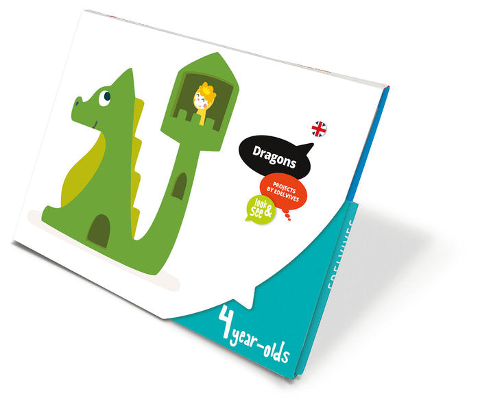 DRAGONS 4AÑOS EI 24 LOOK AND SEE | AA,VV | 9788414056011 (Edelvives) Imagen principal del producto