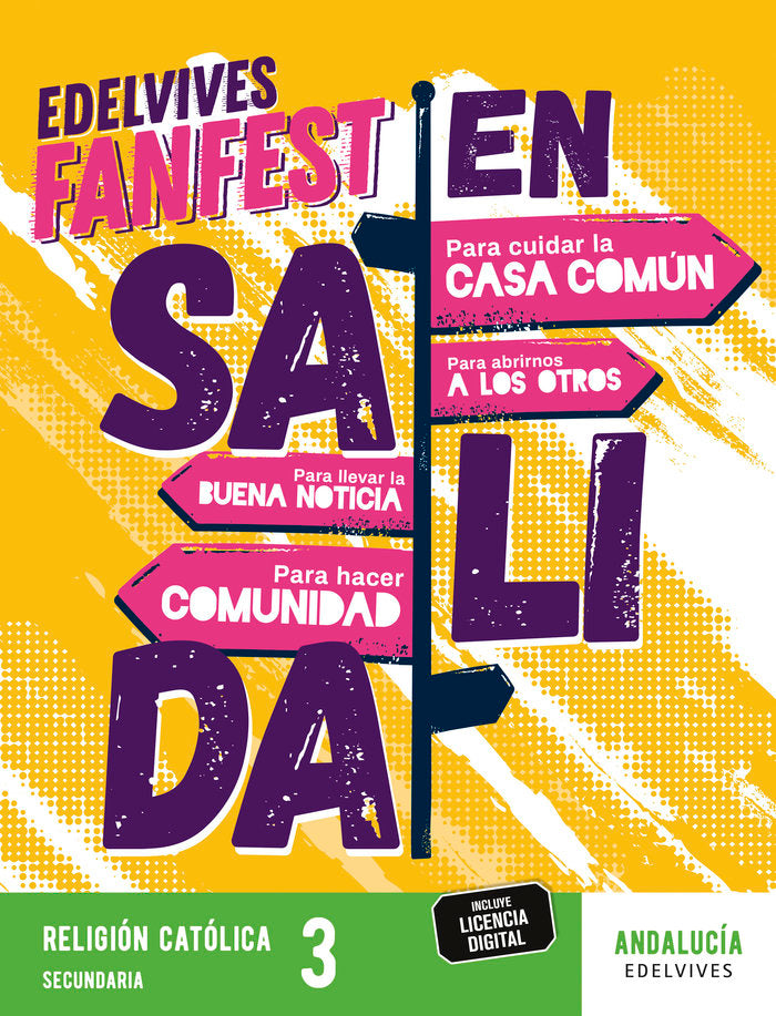 Proyecto: FanFest - Religión Católica 3ºESO [Andalucía] | Varios autores | 9788414056363 (EDELVIVES) Imagen principal del producto