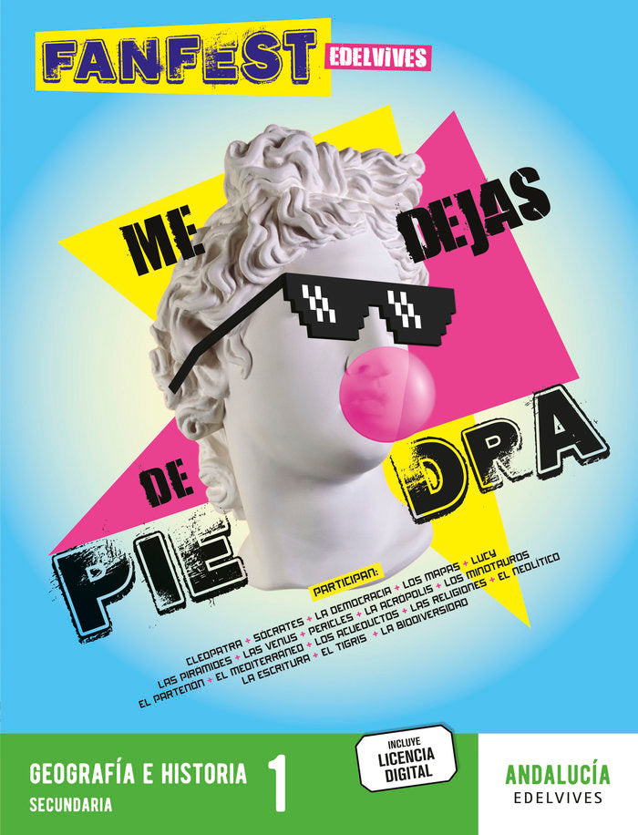 Proyecto: FanFest - Geografía e Historia 1ºESO [Andalucía] | nan | 9788414056653 (EDELVIVES) Imagen principal del producto
