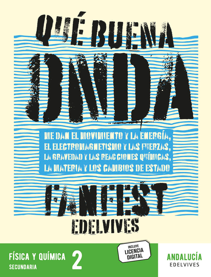 Proyecto: FanFest - Física y Química 2ºESO [Andalucía] | Varios autores | 9788414056745 (EDELVIVES) Imagen principal del producto