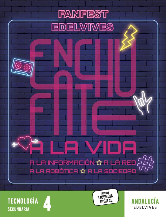 Tecnología 4º ESO Andalucía 25 Fanfest (Edelvives) - 9788414057438 Imagen principal del producto