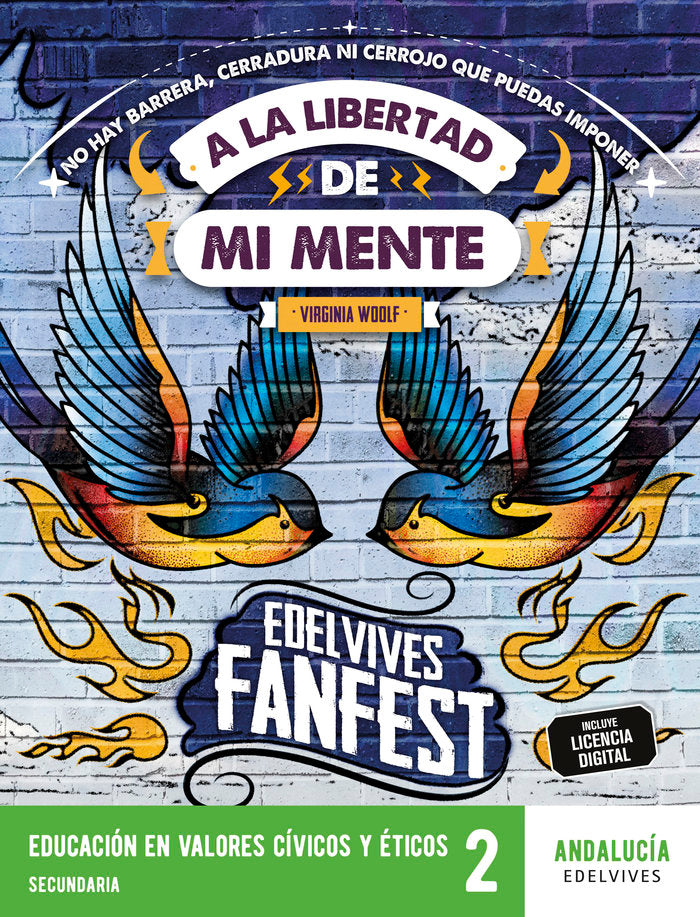 Proyecto: FanFest - Educación en Valores Cívicos y Éticos 2ºESO [Andalucía] | Varios autores | 9788414059722 (EDELVIVES) Imagen principal del producto