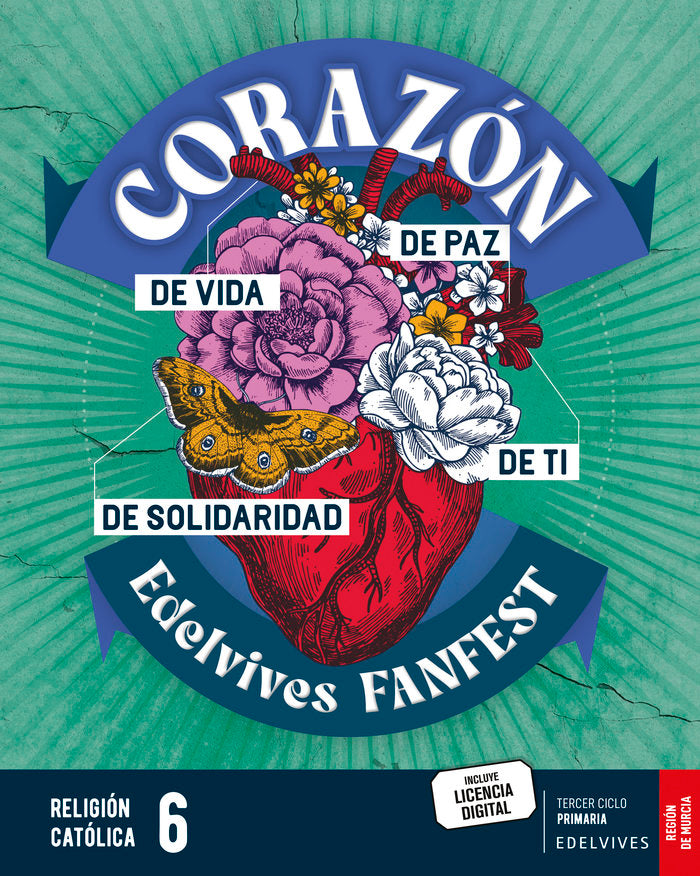 Proyecto: FanFest. Religión católica 6 [Murcia] | Varios autores | 9788414059883 (Edelvives) Imagen principal del producto