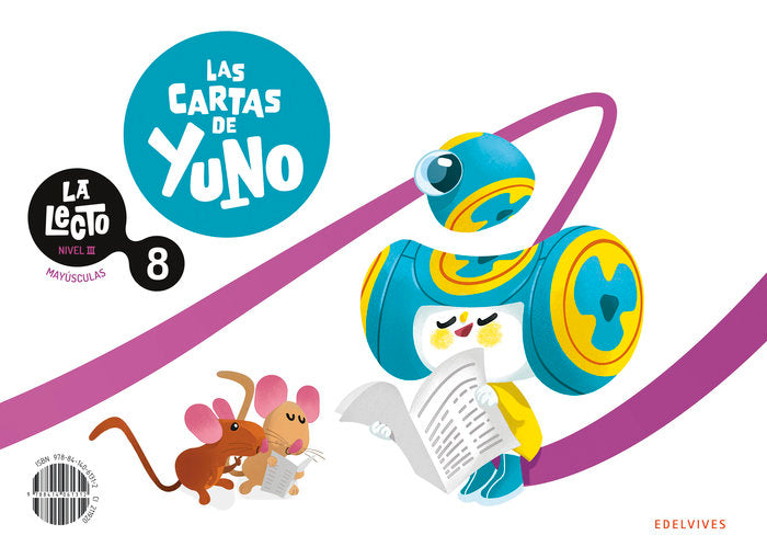LA LECTO, NIVEL 3 CUAD,8 PAUTA MAYUSCULA 24 + LIBRO LECTURA | CRUZ GONZALEZ, AURORA DE LA/GORDON ALCOR | 9788414061312 (Edelvives) Imagen principal del producto