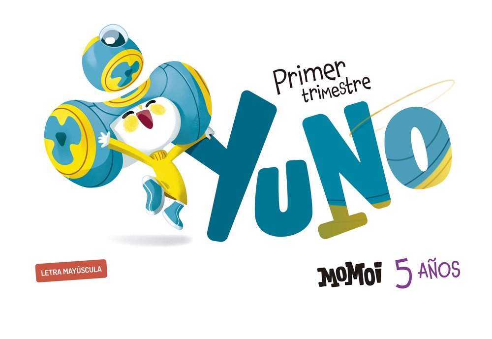 MOMOI 5AÑOS EI 1oTRIMESTRE 25 MAYUSCULAS | AA,VV | 9788414061978 (Edelvives) Imagen principal del producto