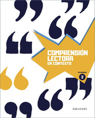 Comprensión lectora en contexto 2 - Secundaria | Varios autores | 9788414063682 (EDELVIVES)