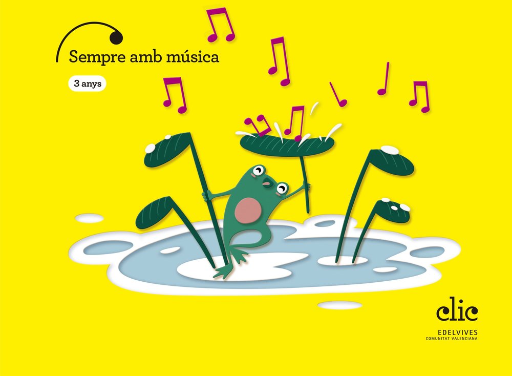 SEMPRE AMB MUSICA 3ANYS EI C,VAL 25 CLICK | Varios Autores | 9788414064221 (Edelvives) Imagen principal del producto