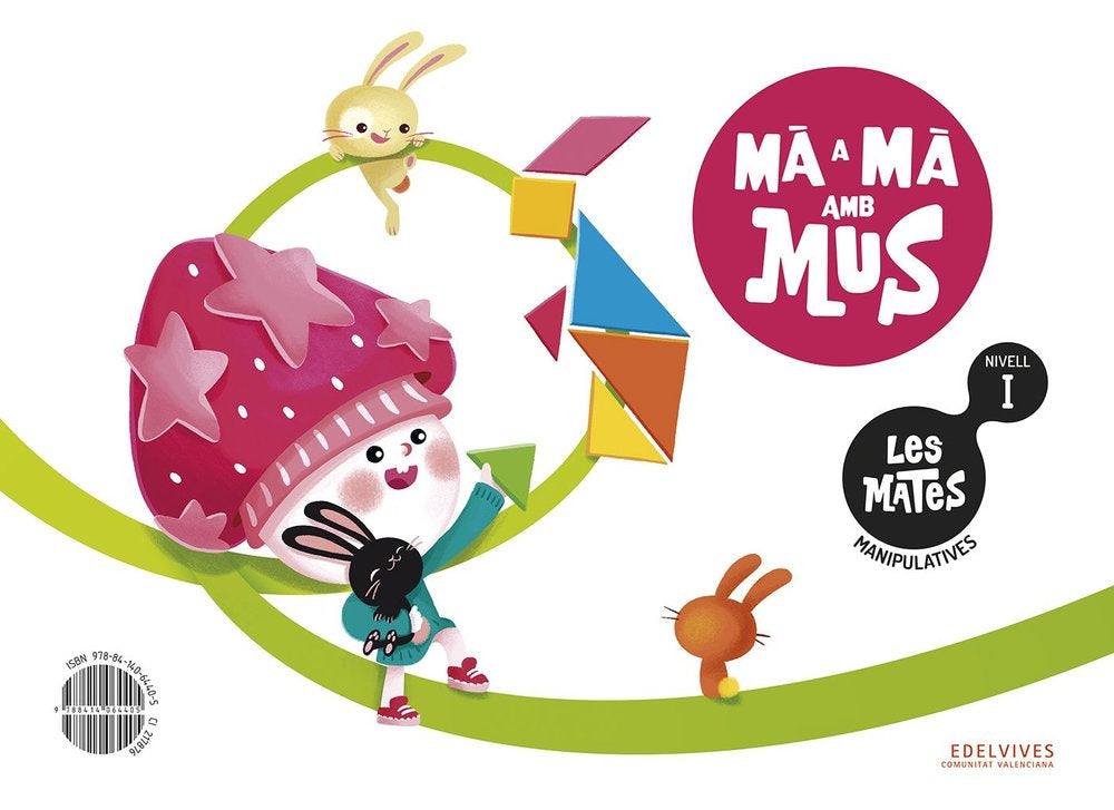 MATEMATIQUES MANIPULATIVES 3AÑOS EI C,VAL 25 NIVELL 1 | Varios Autores | 9788414064405 (Edelvives)