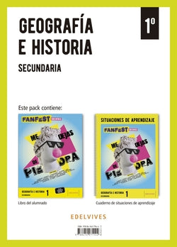 Proyecto: Fanfest - Geografía  | EDELVIVES | 9788414071144 Imagen principal del producto