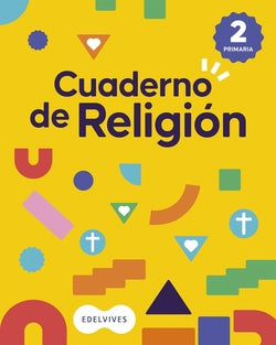 Cuaderno de Religión 2 Primaria | EDELVIVES | 9788414073292 Imagen principal del producto