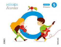 Cuaderno Musica 5 Primaria Aco | SANTILLANA | 9788414106877