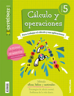 Cuaderno Cálculo 5ºprimaria En | SANTILLANA | 9788414113523 Imagen principal del producto