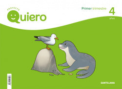 Proyecto Quiero 4 Años 1ºtrime | SANTILLANA | 9788414113547