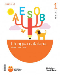 Llengua 1r.primaria. Construin | SANTILLANA | 9788414118610 Imagen principal del producto