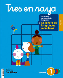 1-3pri Tres en Raya Paut Canar | SANTILLANA | 9788414122334