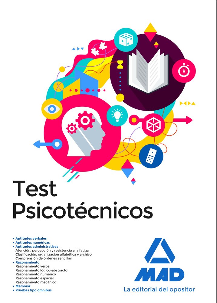 TEST PSICOTECNICOS 2017 | AA,VV | MAD | 9788414211908