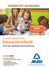 CUERPO ESPECIALISTA EDUCACION INFANTIL VALENCIA TEST | AA,VV | MAD | 9788414233542