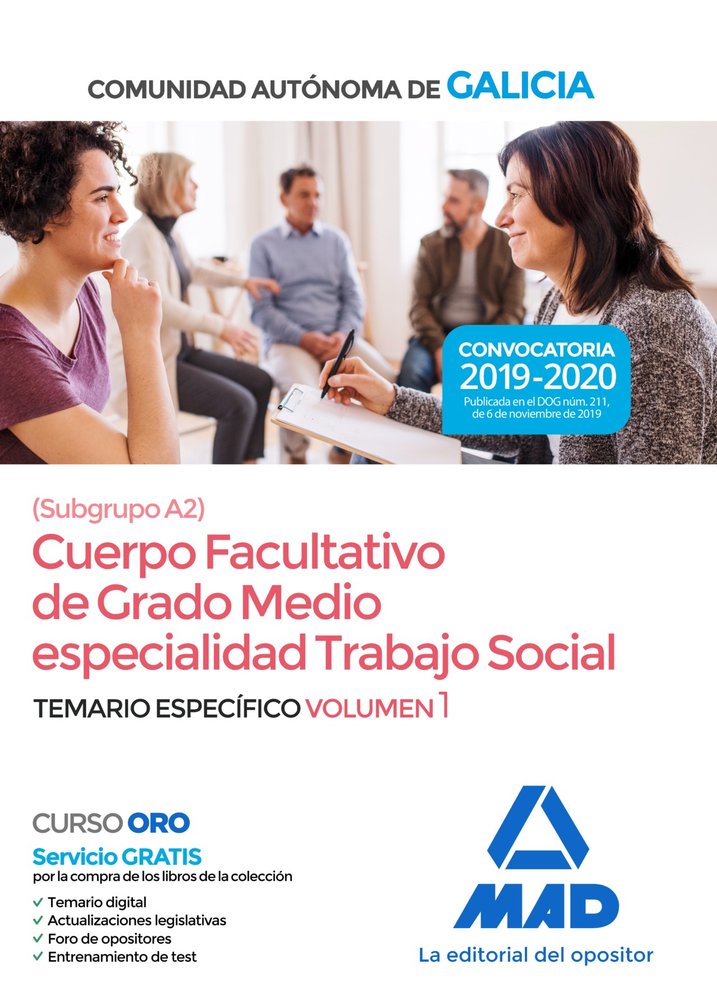CUERPO FACULTATIVO DE GRADO MEDIO DE LA COMUNIDAD AUTONOMA D | 7, EDITORES/CLAVIJO GAMERO, ROCIO/PONCE | MAD | 9788414233900