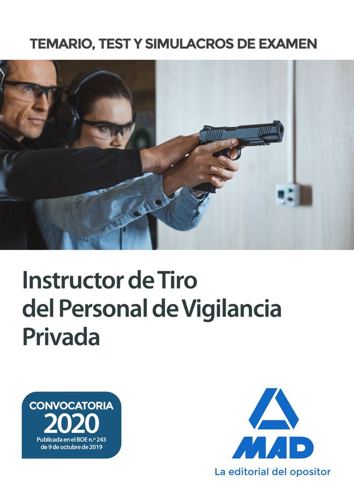 INSTRUCTOR DE TIRO DEL PERSONAL DE VIGILANCIA PRIVADA, TEMAR | DIAZ RAMOS, PEDRO | MAD | 9788414241394