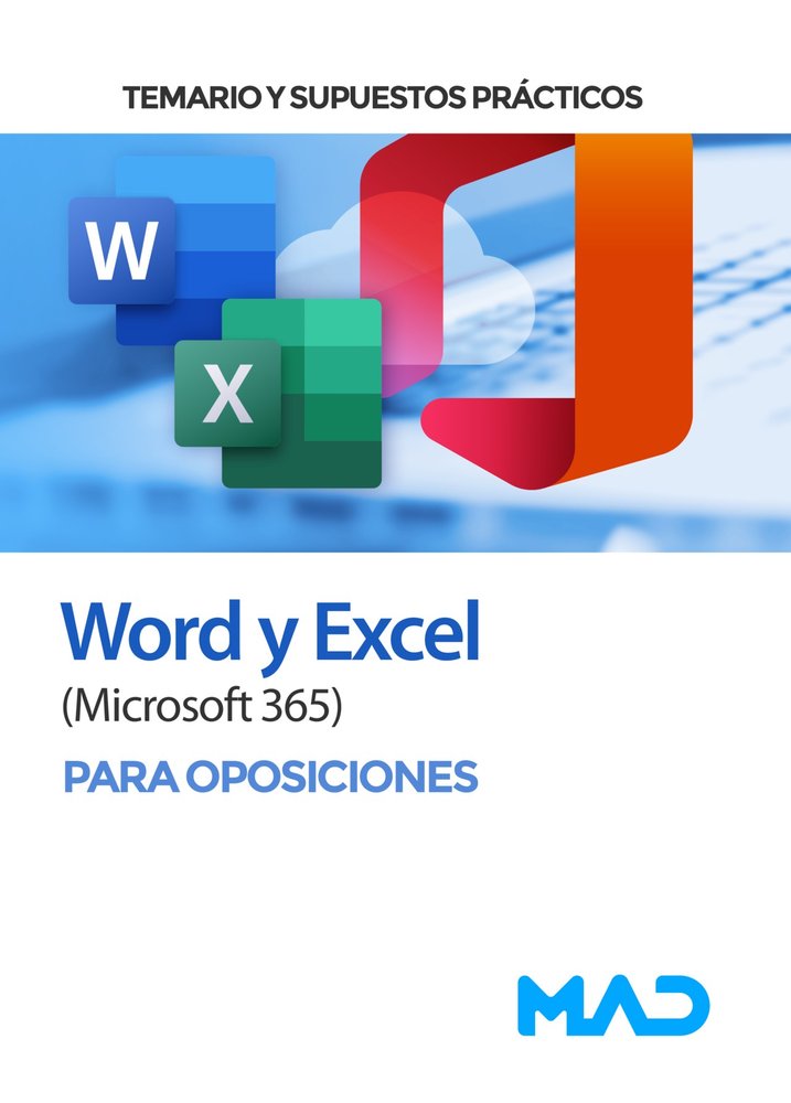WORD Y EXCEL MICROSOFT 365 TEMARIO SUPUESTOS PRACTICOS | AA,VV | MAD | 9788414248768 Imagen principal del producto
