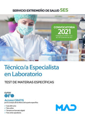 TECNICO/A ESPECIALISTA LABORATORIO SERVICIO EXTREMEÑO | SILVA GARCIA, CARMEN/GARCIA BERMEJO, Mª | MAD | 9788414250945
