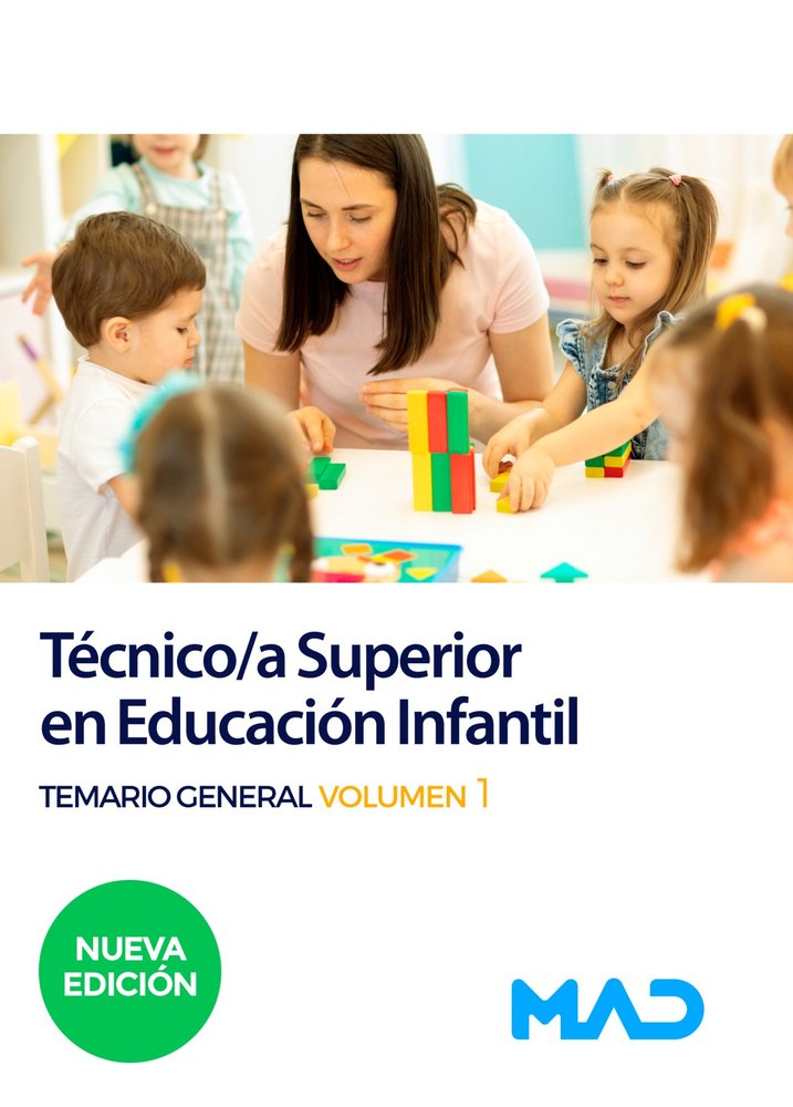 TECNICO/A SUPERIOR EDUCACION INFANTIL TEMARIO GENERAL V,1 | CLAVIJO GAMERO, ROCIO/RIBES ANTUÑA, DOLO | MAD | 9788414270974 Imagen principal del producto