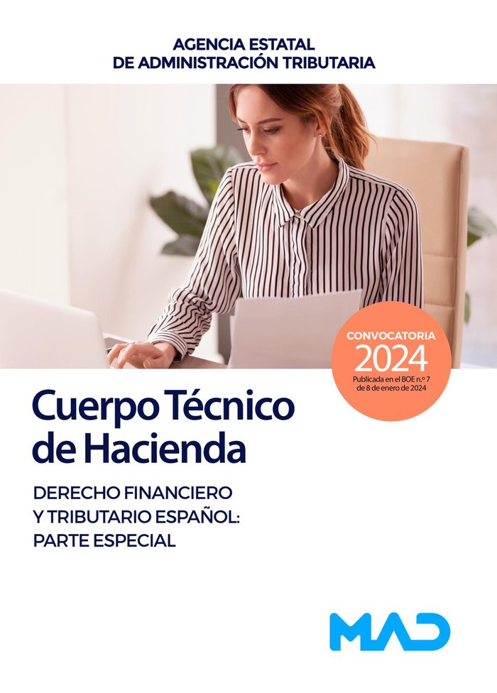 CUERPO TECNICO HACIENDA DERECHO FINANCIERO Y TRIBUTARIO - 9788414280003 Imagen principal del producto